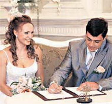 Свадьба Аллы Довлатовой