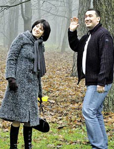 Анна Ковальчук и ее муж